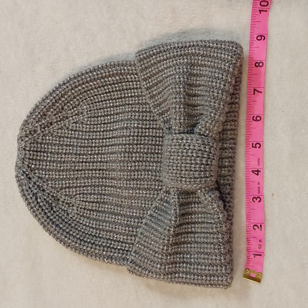 Kate Spade New York Metallic Bow Beanie - Picture 7 of 8